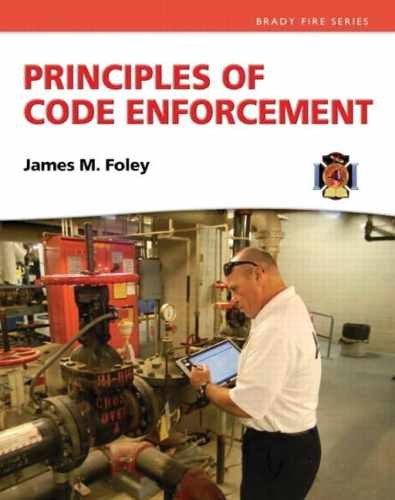 Principles of Code Enforcement (Brady – Paperback, by Foley James – Very Good