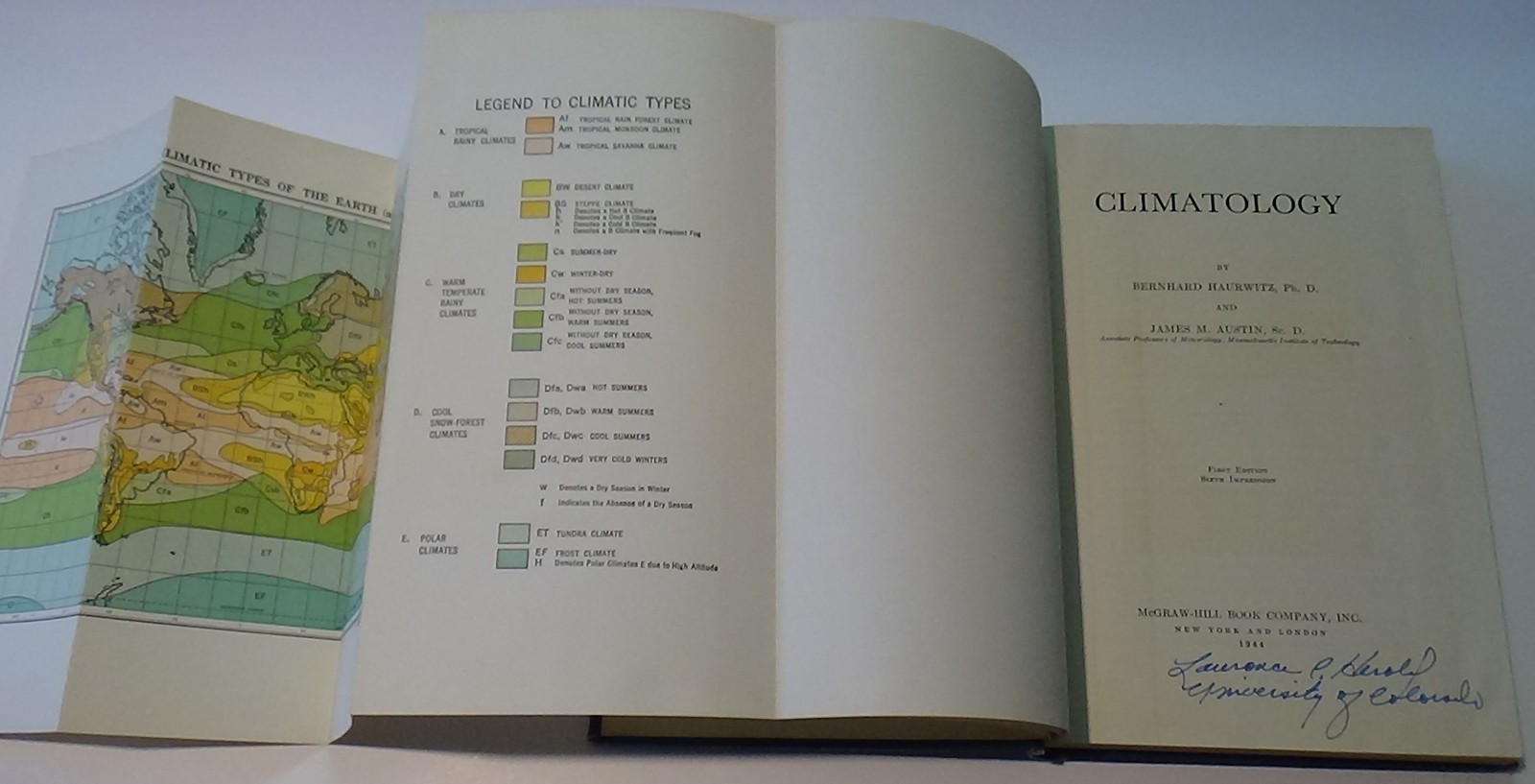 Climatology by Haurwitz and Austin [1944]