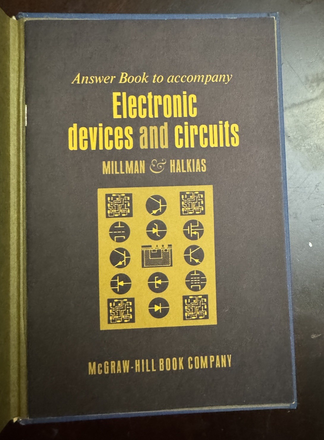 Millman & Halkias Answer Book Electronic Devices and Circuits McGraw-Hill