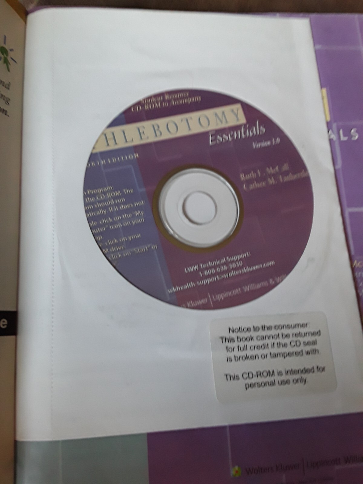 Phlebotomy Essentials by Cathee M. Tankersley & Ruth E. McCall (2007, 4th Ed.)