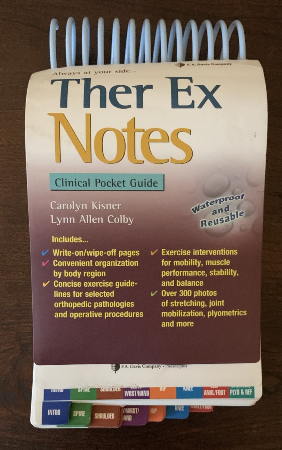 Ther Ex Notes by F.A. Davis Company (Spiral)