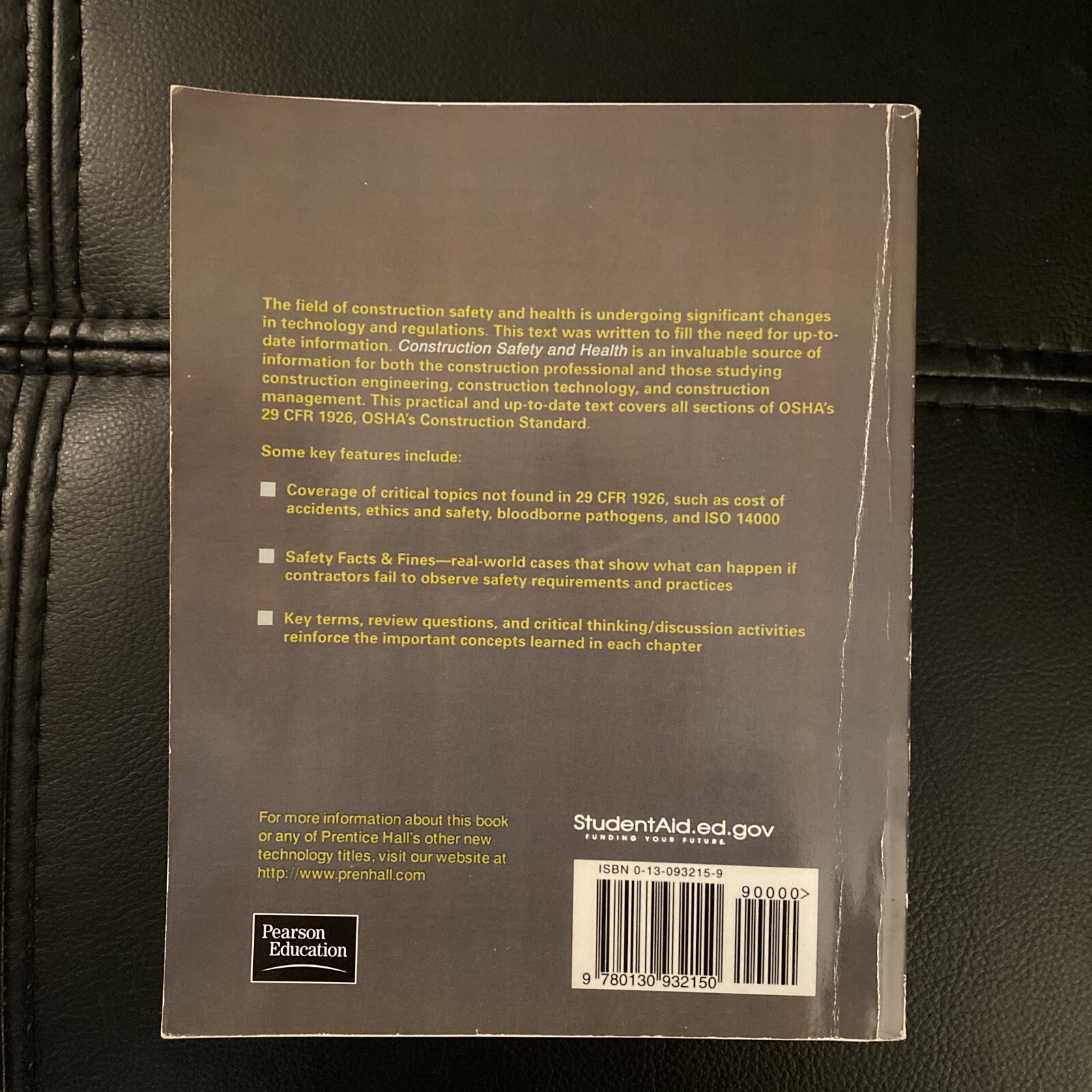 Construction Safety and Health by David L. Goetsch