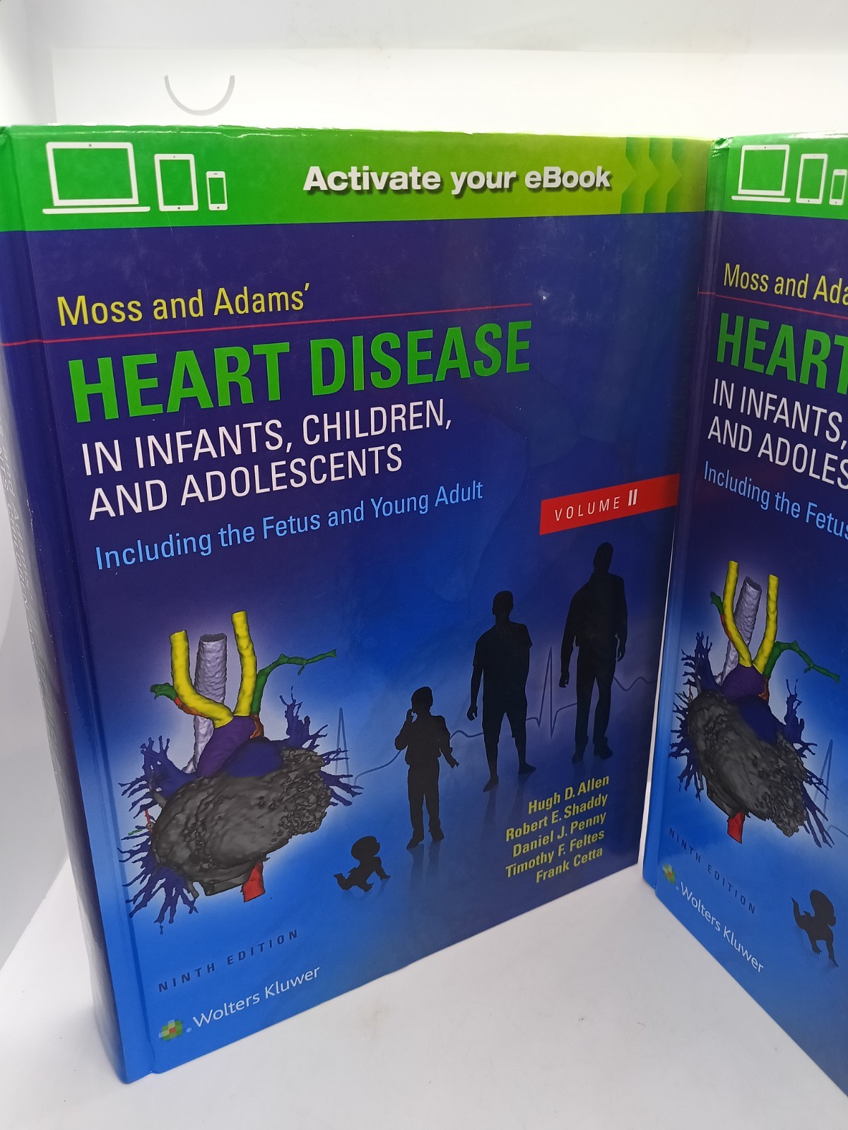 Moss and Adams’ Heart Disease Vol I & Vol II Set 9th Edition (2016) Wolters Kl..