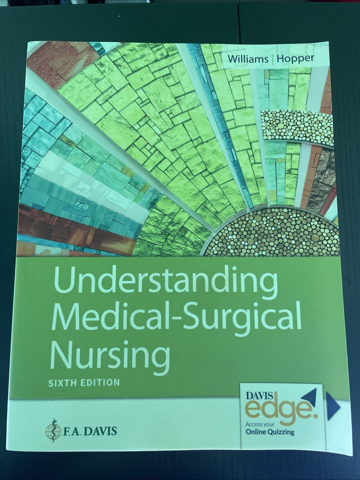 Understanding Medical-Surgical Nursing 6th Edition F.A. Davis Paperback W/Code