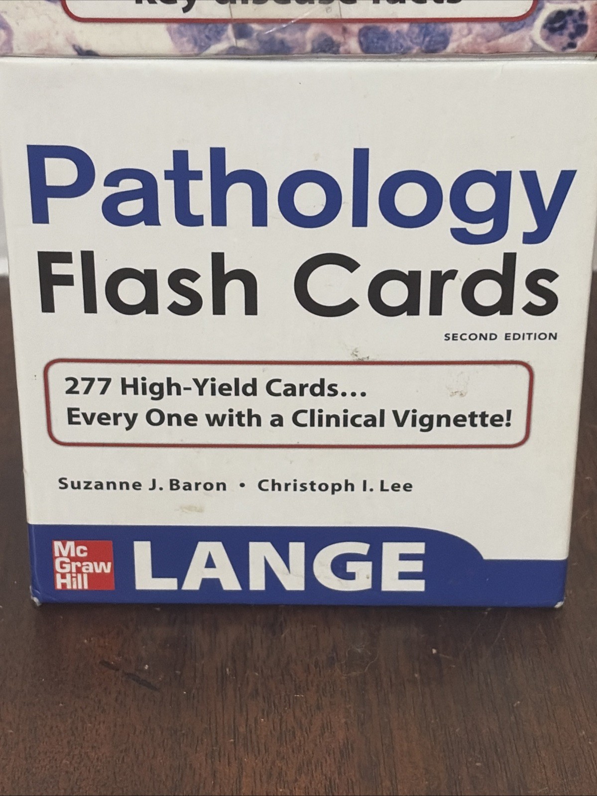 Lange Pathology Flash Cards, Third Edition (LANGE FlashCards)