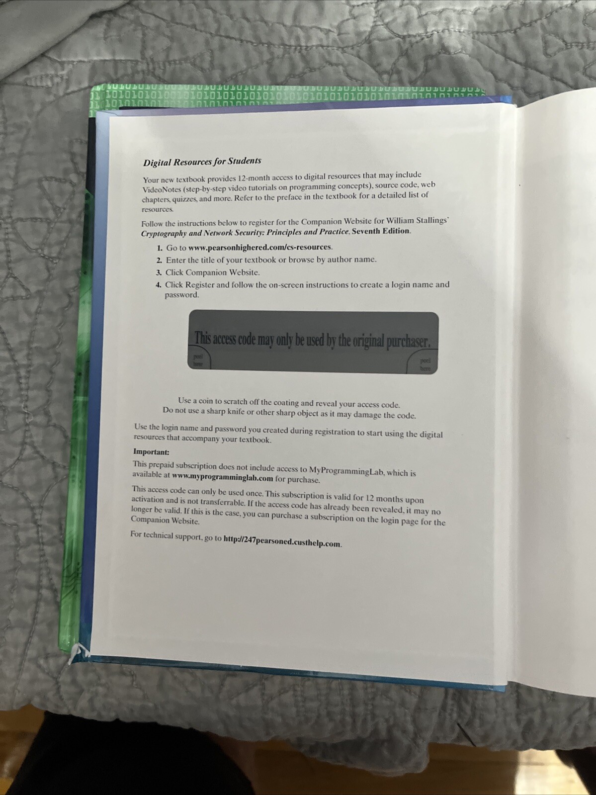 Cryptography and Network Security : Principles and Practice by William Stallings