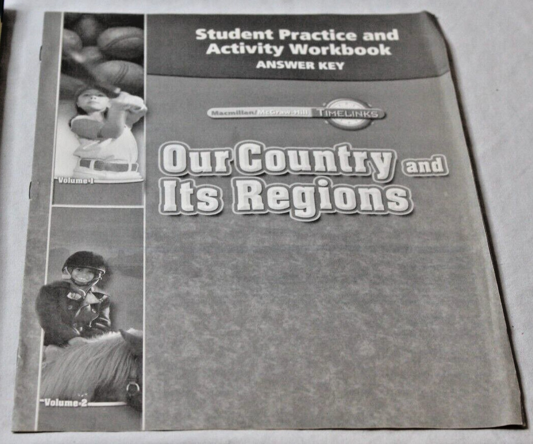 McGraw Hill Timelinks Our Country & Its Regions Grade 4 Set Teacher’s Edition