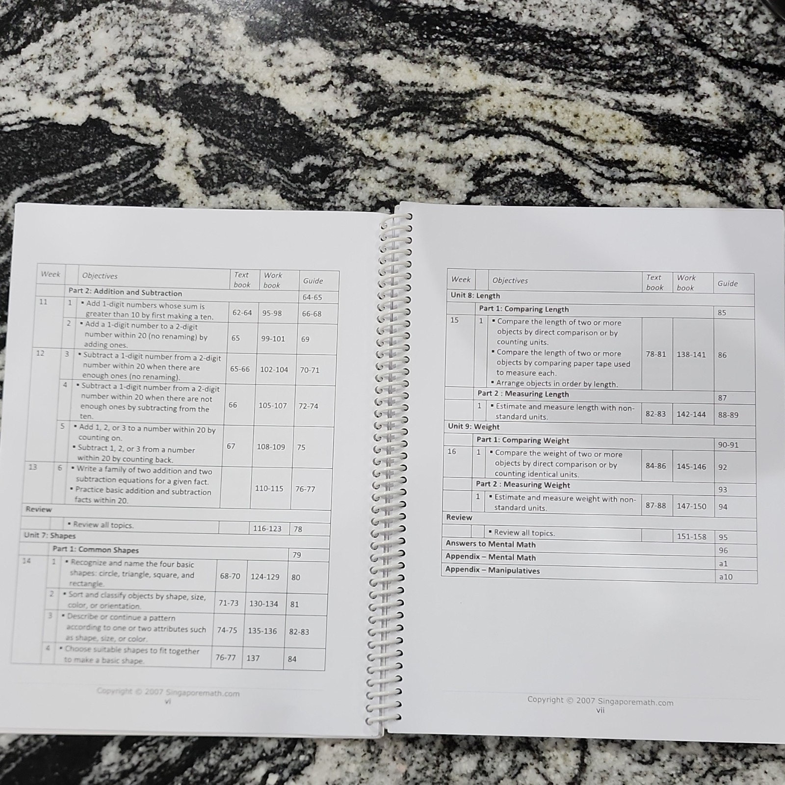 Primary Mathematics 1A Instructor’s Guide Singapore Math Kempe Spiral Elementary