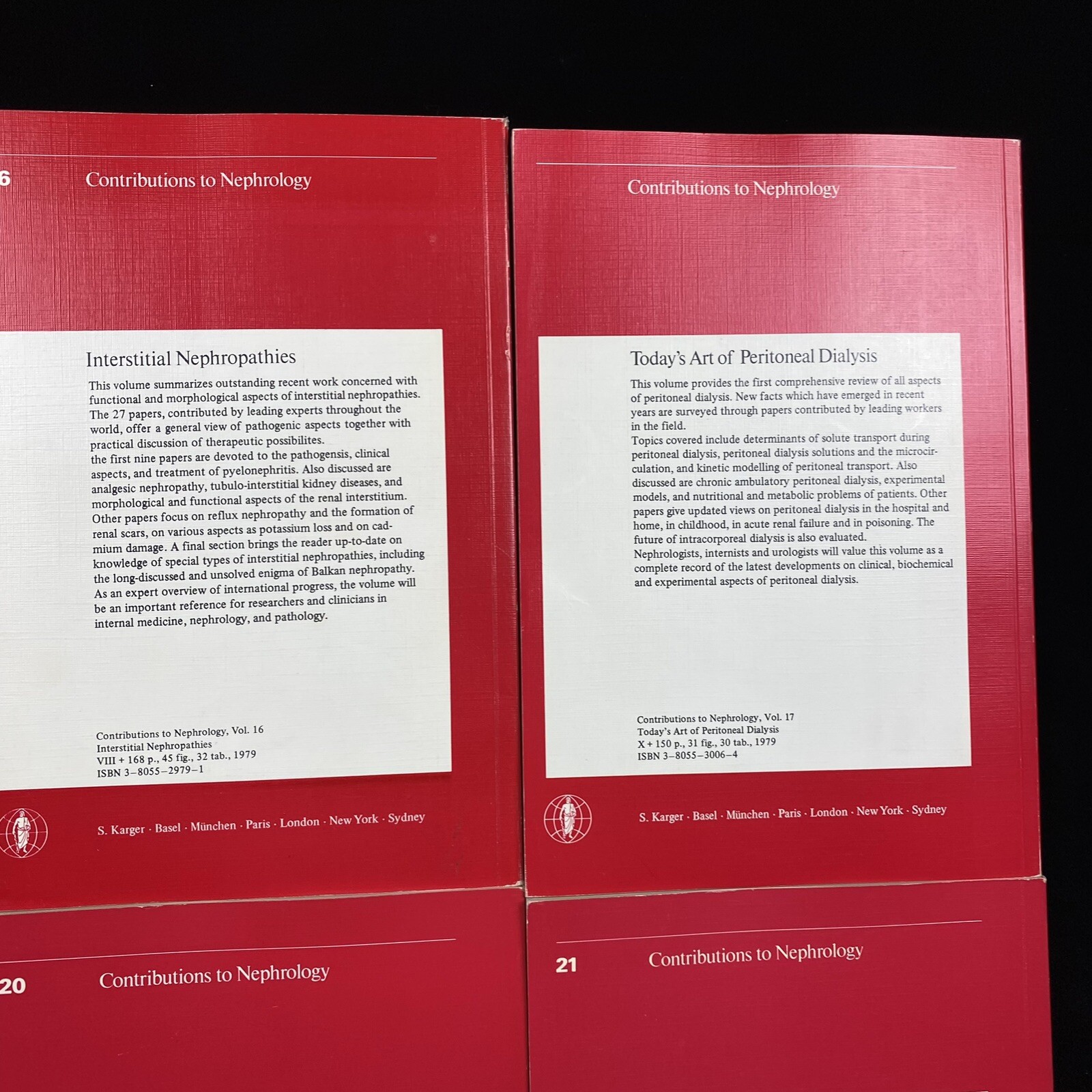 Contributions To Nephrology 5th Nephrological Symposium Hannover 1977 Vol. 13-21