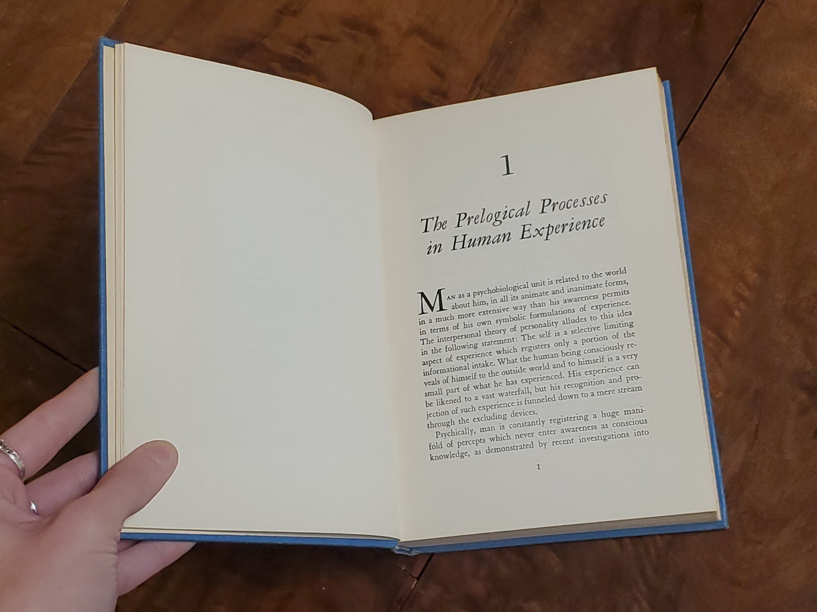 Prelogical Experience by E. S. Tauber & M. R. Green / 1959, Basic Books Inc.