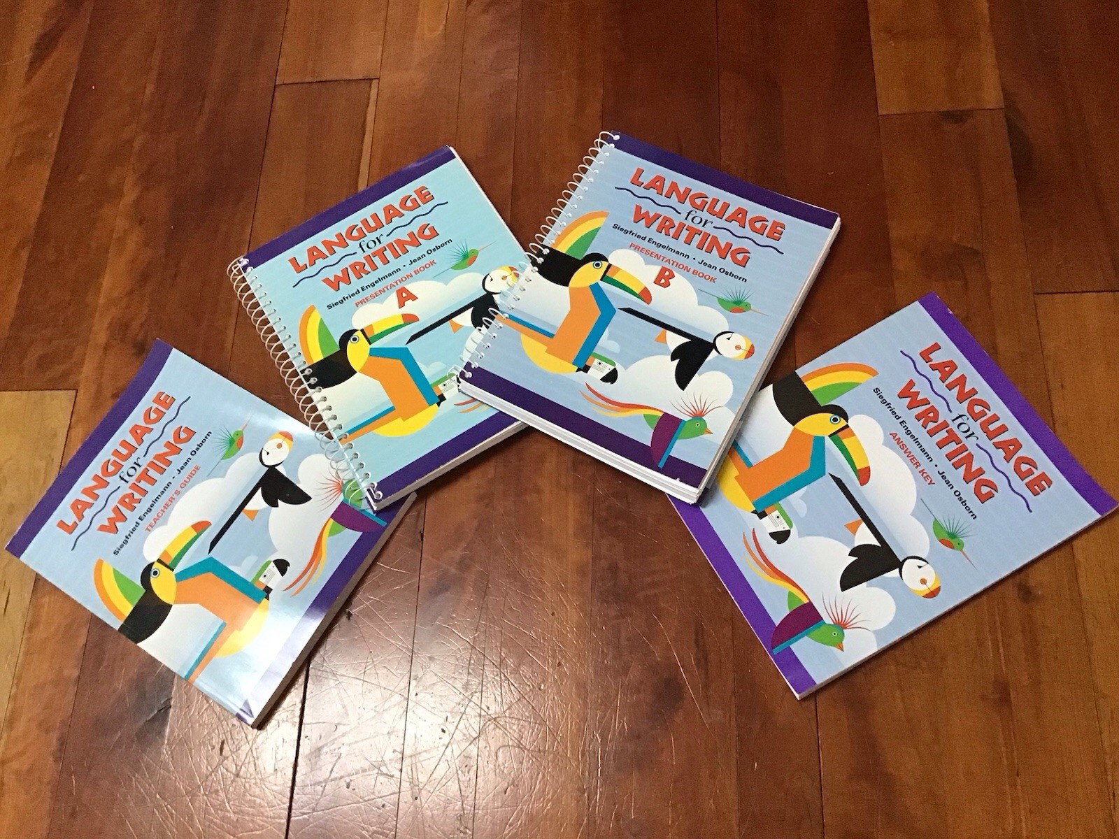 SRA Language for Writing Full Teacher’s Edition Set Grades 2-5 ($815 New)