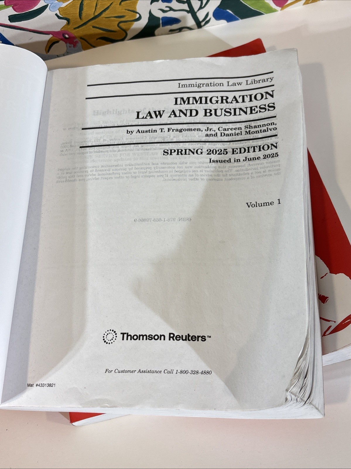 Immigration Law and Business Spring 2025 Edition Vol. 1 & 2 Law Books