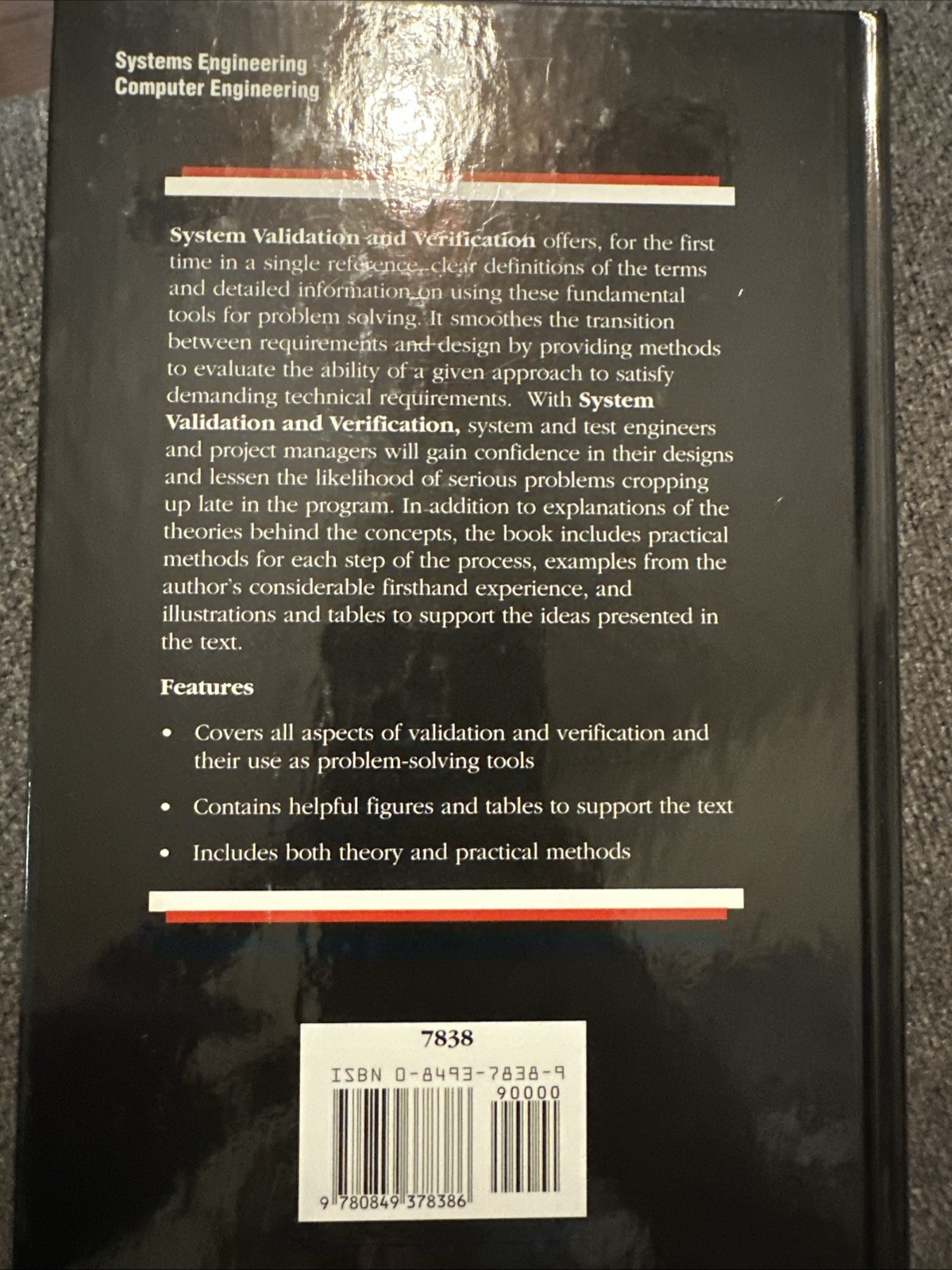 Systems Engineering Ser.: System Validation and Verification by Jeffrey O. Grady
