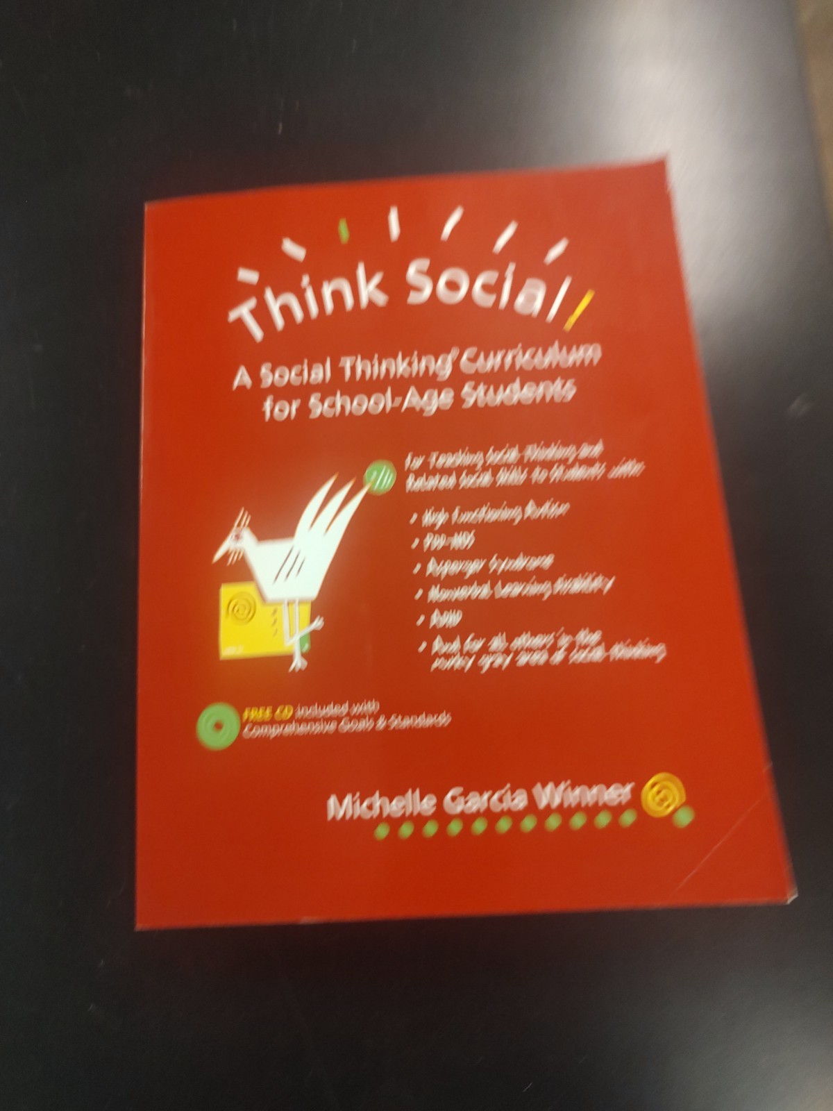 Think Social by Michelle Garcia Winner With CD & FREE SHIPPING!