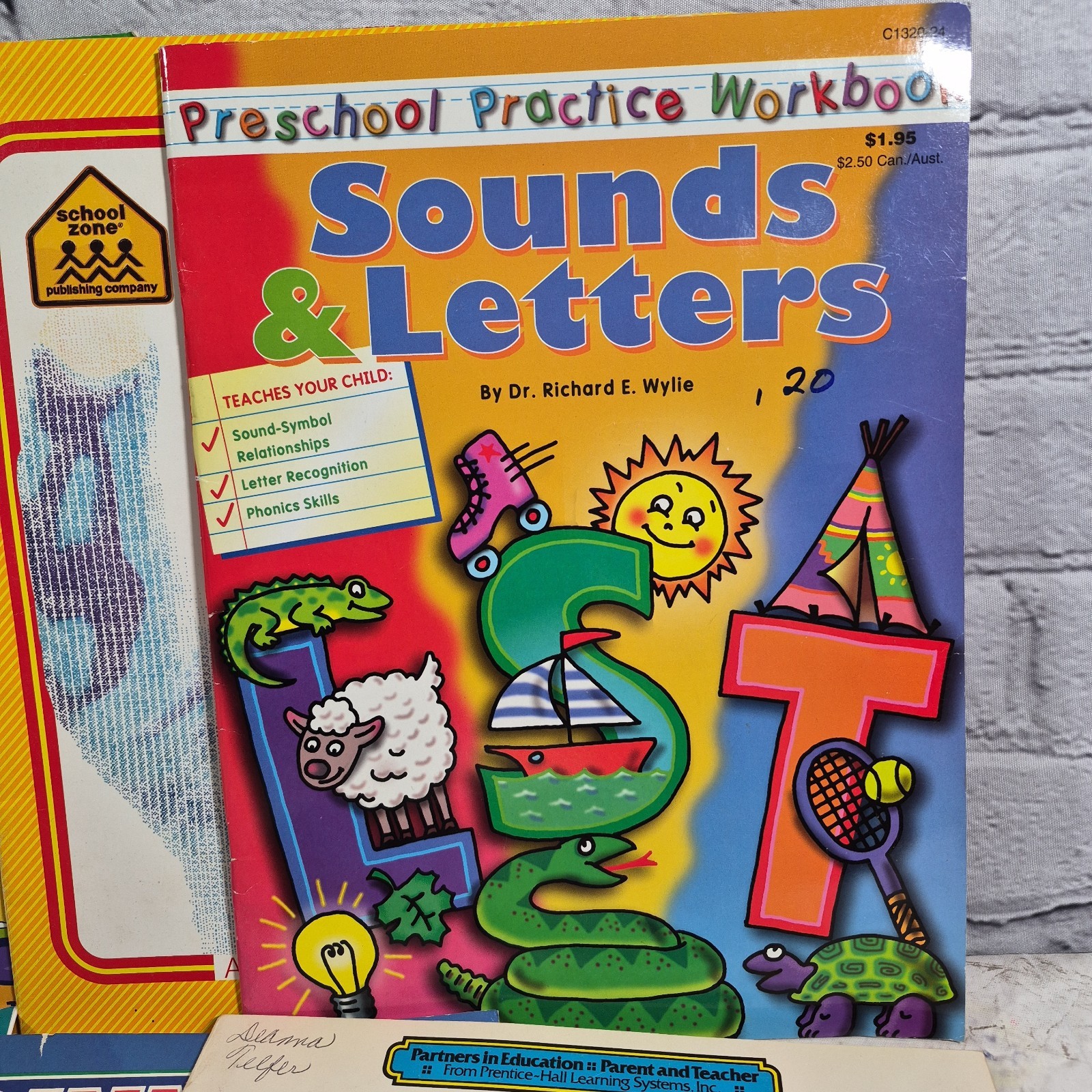 Lot of 10 Home School Work Books Preschool-3rd Grade Assorted Subjects Unmarked