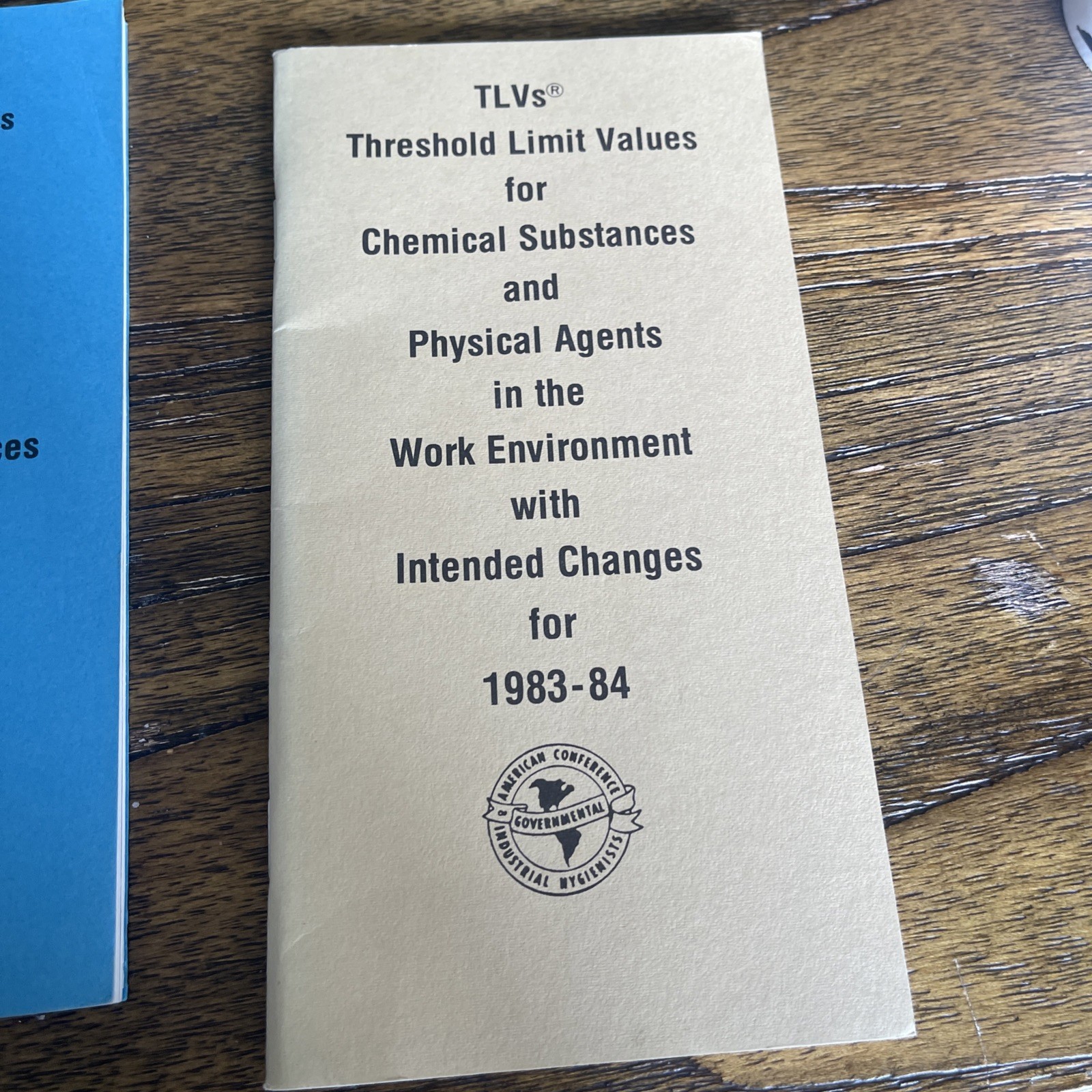 ACGIH Booklet Lot 10x Threshold Limit Values TLV BEIs 1982-1994 Vintage