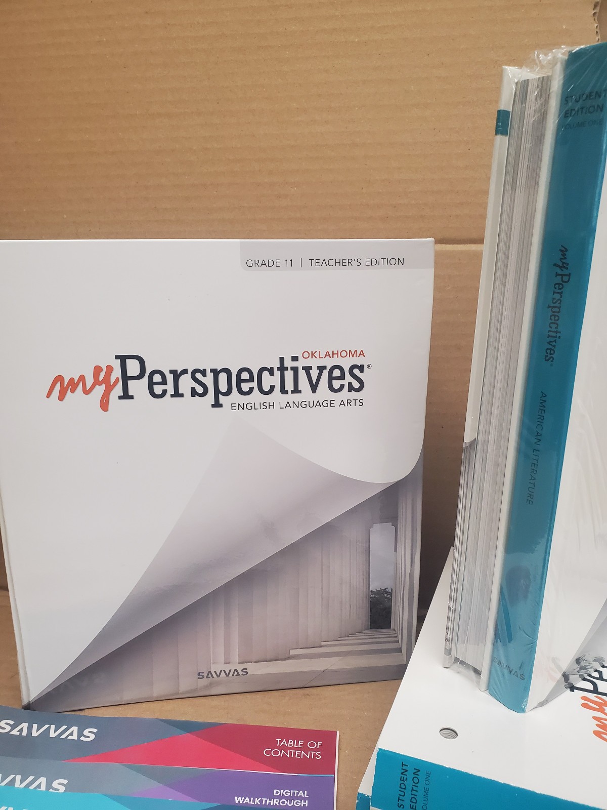 Grade 11: My Perspective English Language Arts Savvas Learning Co. Complete *NEW