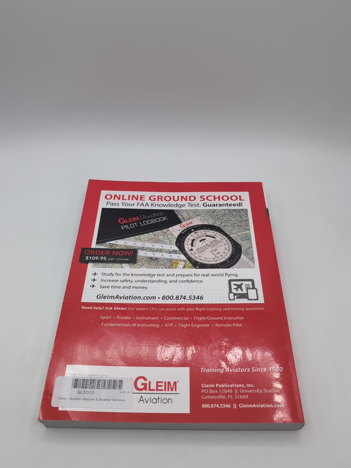 Gleim Aviation Weather And Weather Services 7th Edition – Paperback