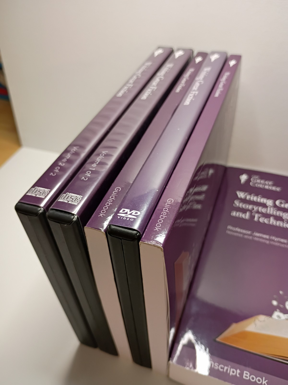 The Great Courses: Writing Great Fiction: Storytelling Tips,, DVDs + Audio CDs