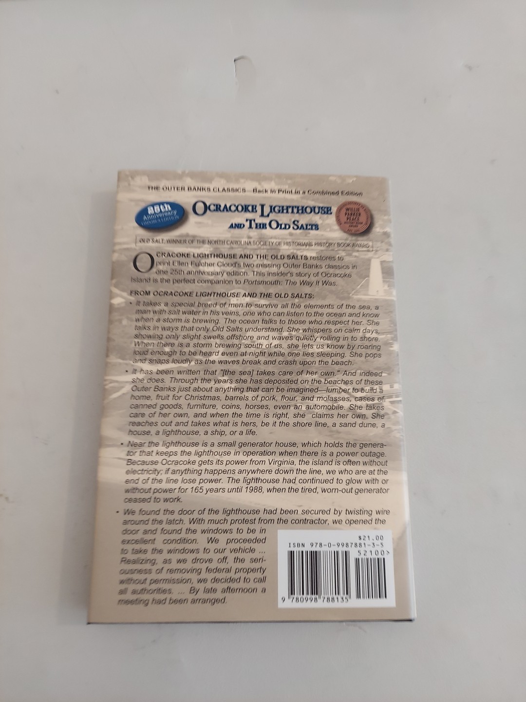 OCRACOKE LIGHTHOUSE & The Old Salts Ellen Fulcher Cloud Book 25th Anniv Omnibus