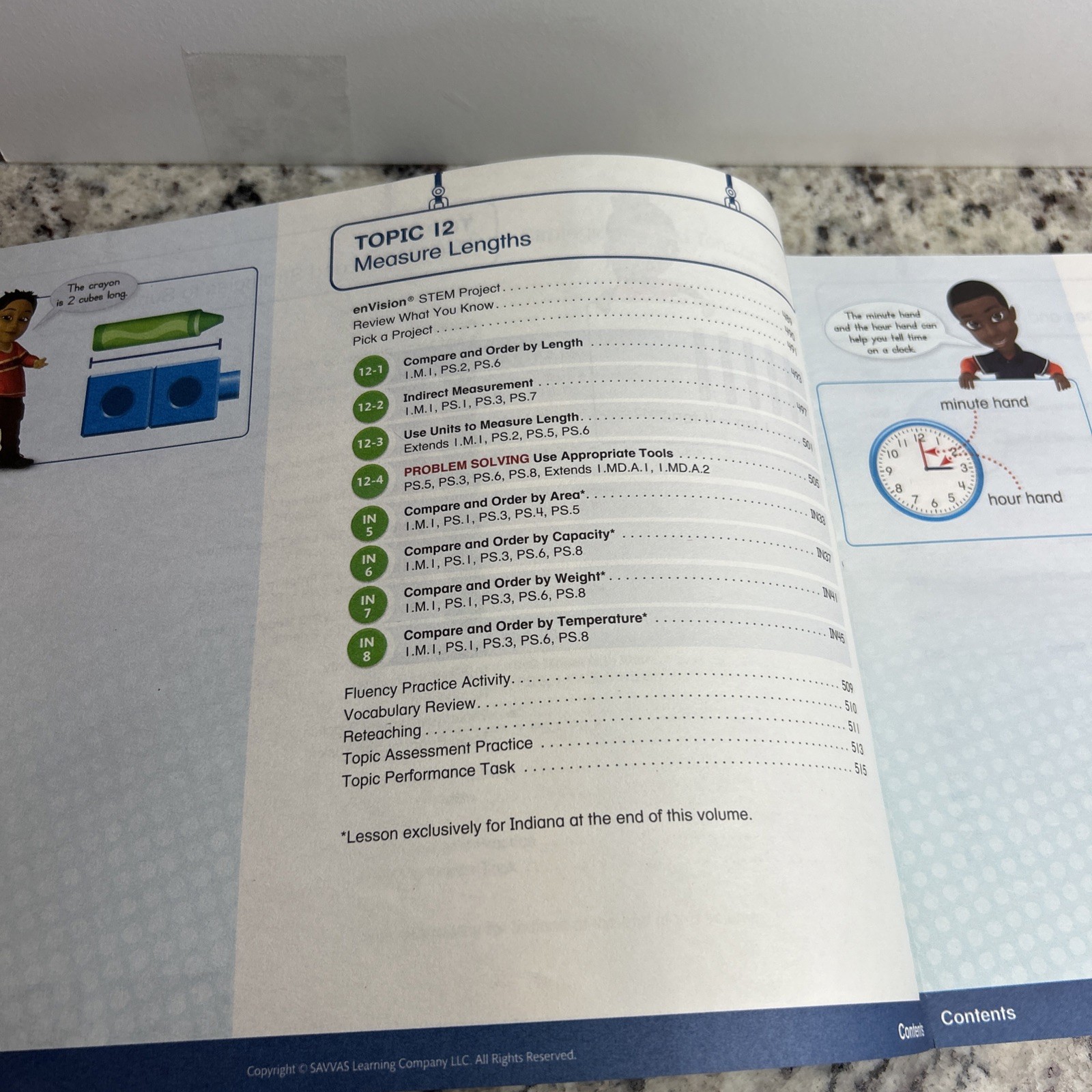 Envision Mathematics Indiana Grade 1 Volume 2 (2023) Savvas Learning Company