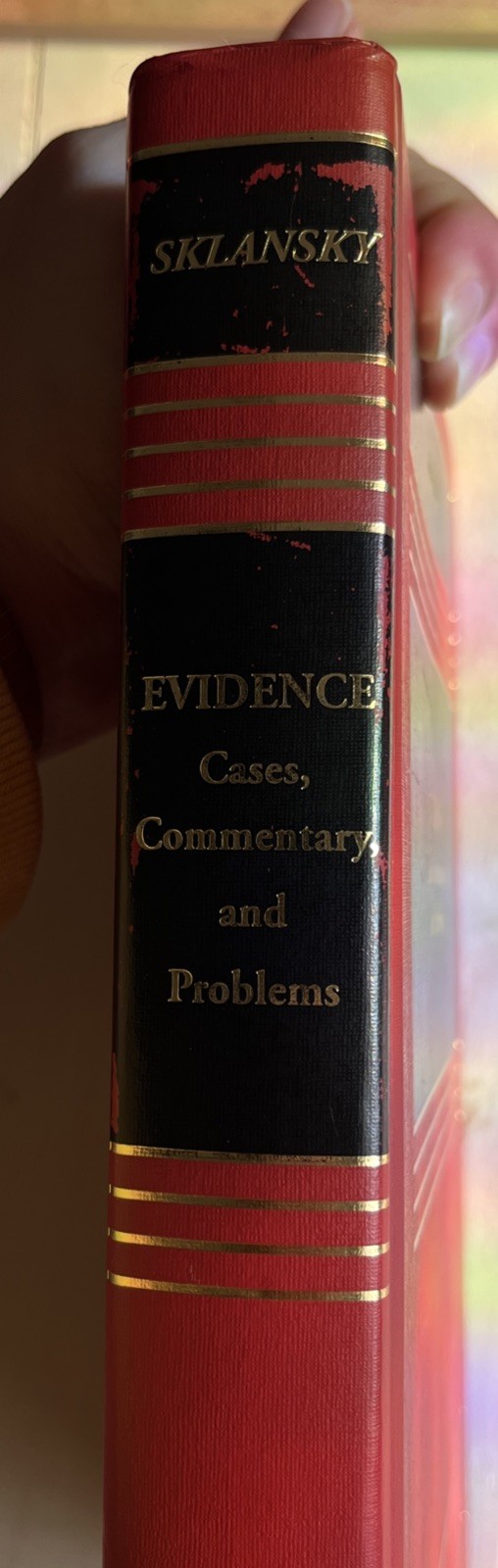 Evidence: Cases, Commentary, and Problems – Hardcover, by Sklansky