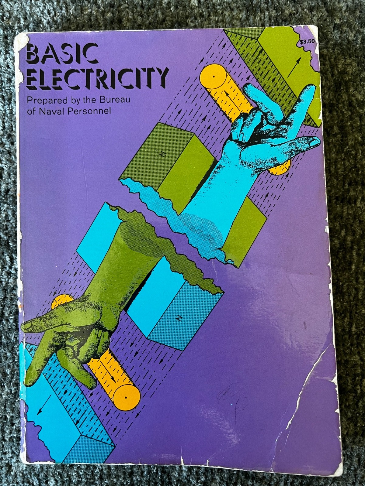 Basic Electricity – Prepared by the Bureau of Naval Personnel – 1970 Paperback