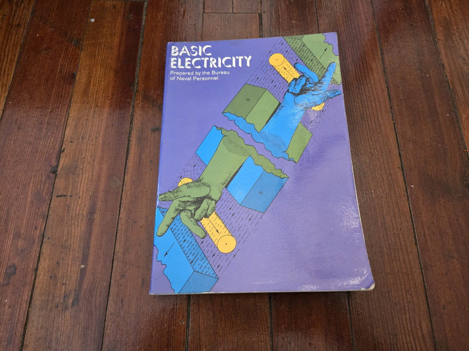 Basic Electricity Paperback U. S. Navy Bureau of Naval Personnel 1970 PB