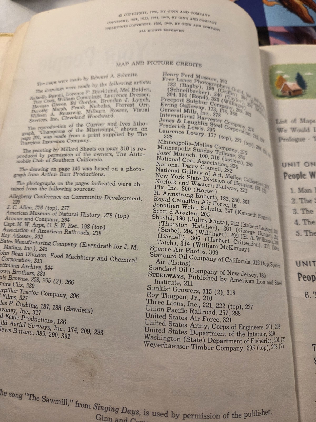 Vintage Teacher’s Edition 1960 – Your People And Mine Grade 4 Ex-Library Book