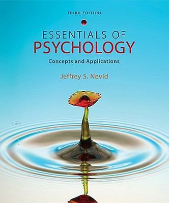 Essentials of Psychology: Concepts and Applications by Jeffrey S. Nevid