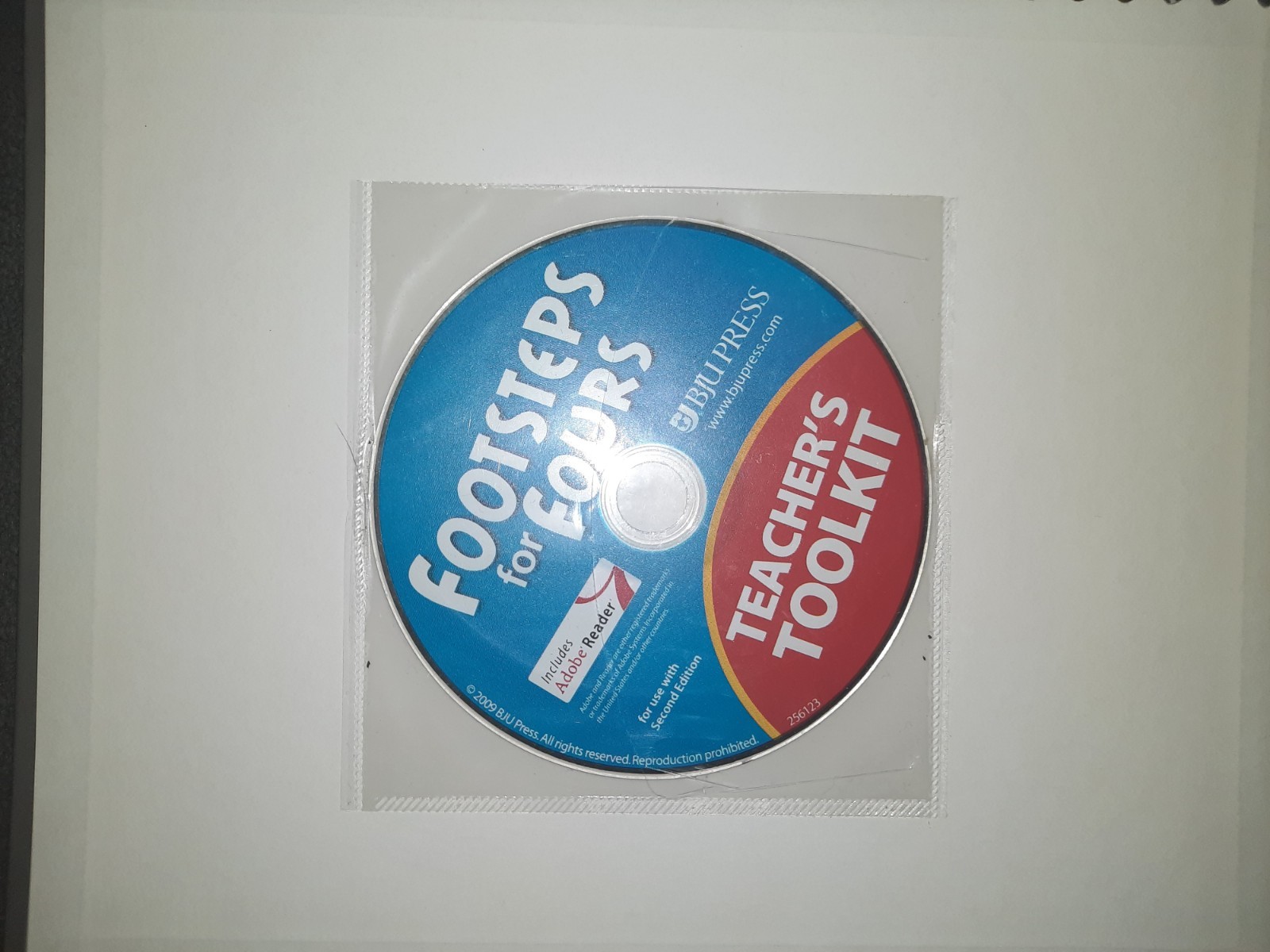 Footsteps for Fours Teacher’s Edition Part 1, 2 & 3 & CD Complete K4, BJU Press