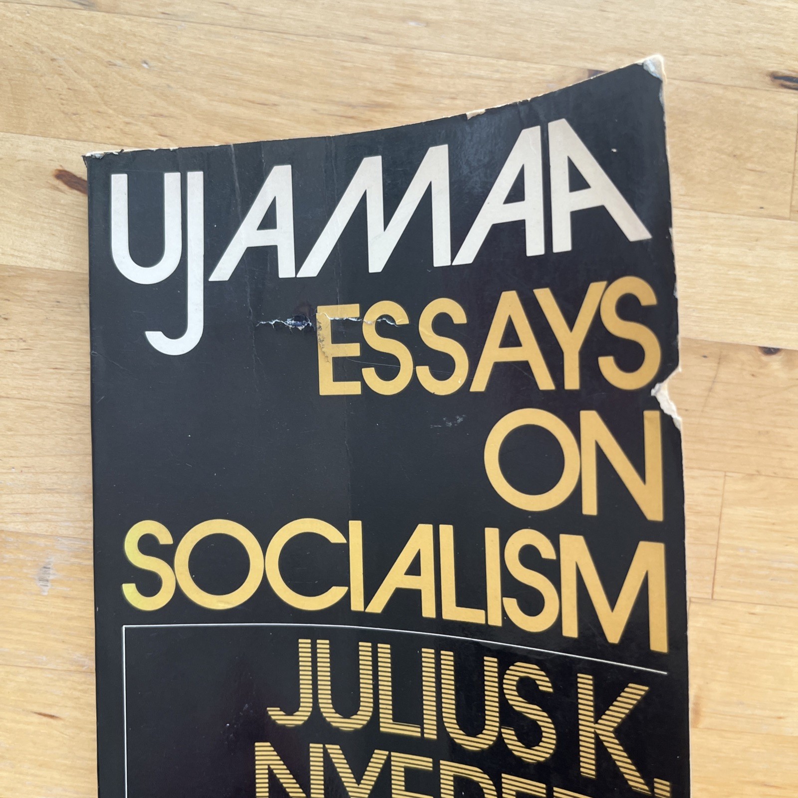 1973 Ujamaa- Essays on Socialism, Julius K Nyerere, Tanzanian History, Vtg Ppbk