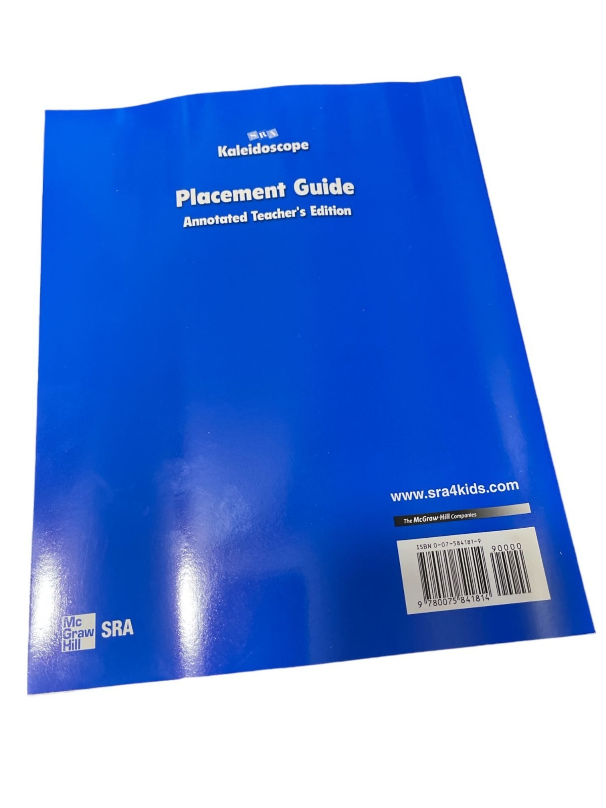 Kaleidoscope Placement Assessment Annotated Teachers Edition Levels B Reading Pl