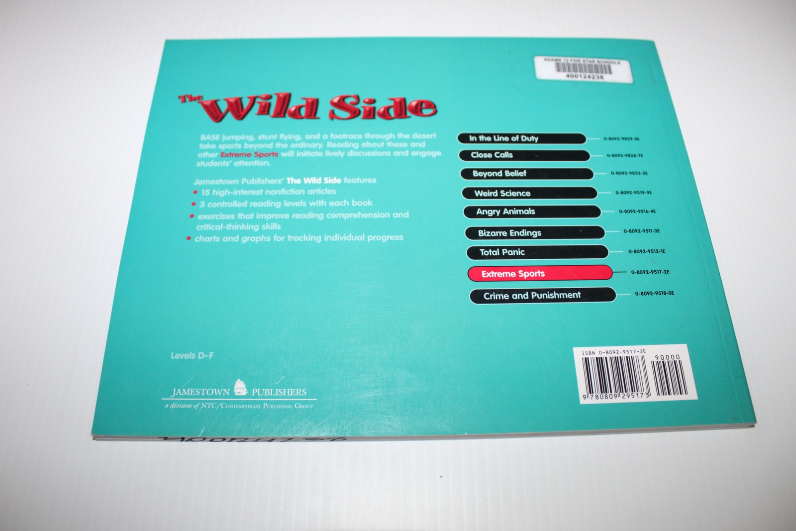 The Wild Side Critical Reading Series 3-Book Set: Bizarre Endings, Extreme