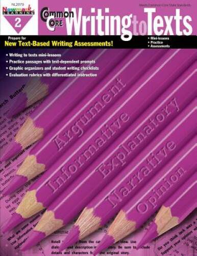 Common Core Practice Writing to Texts Grade 2 – Paperback – GOOD
