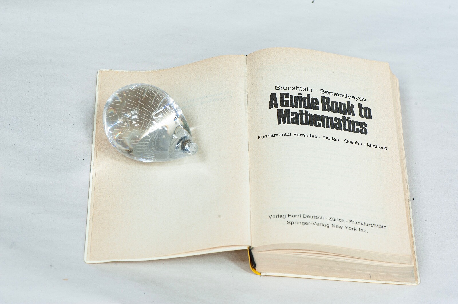 A Guide Book to Mathematics ~ Bronshtein ~ Semendyayev ~ 1973