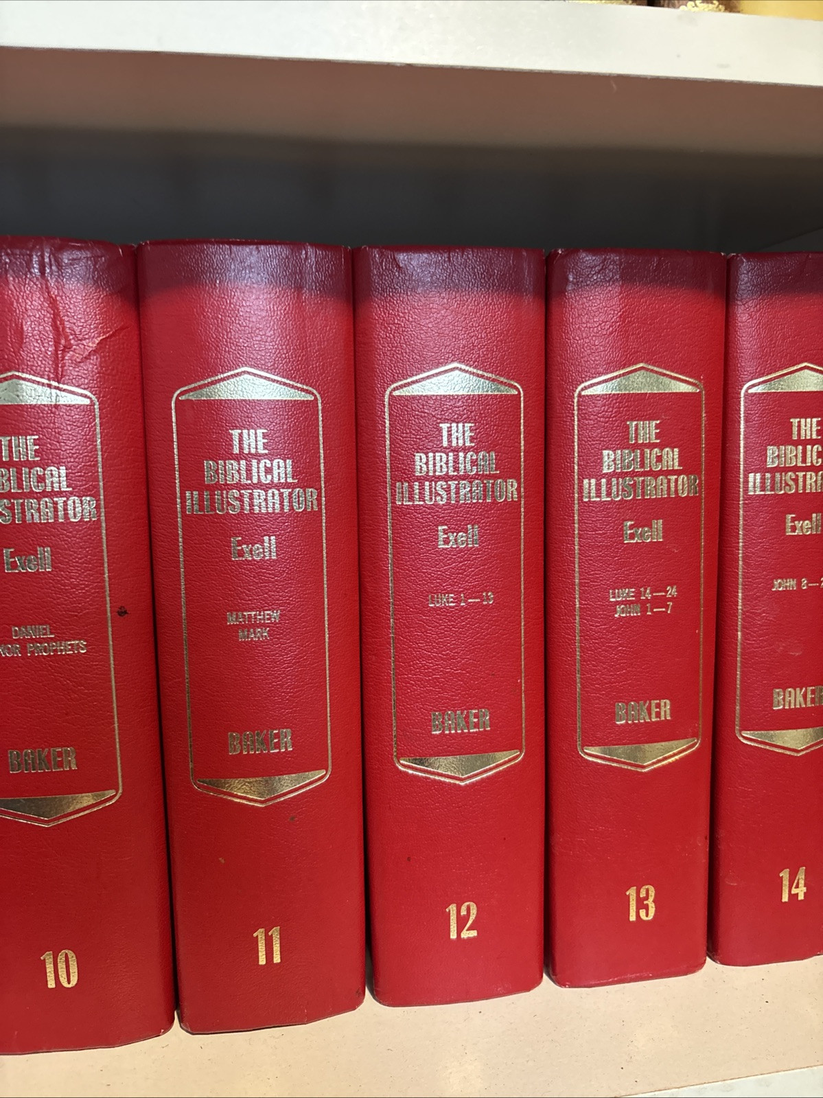 The Biblical Illustrator 23 Volume Complete Book Set. Exell- Baker Excellent