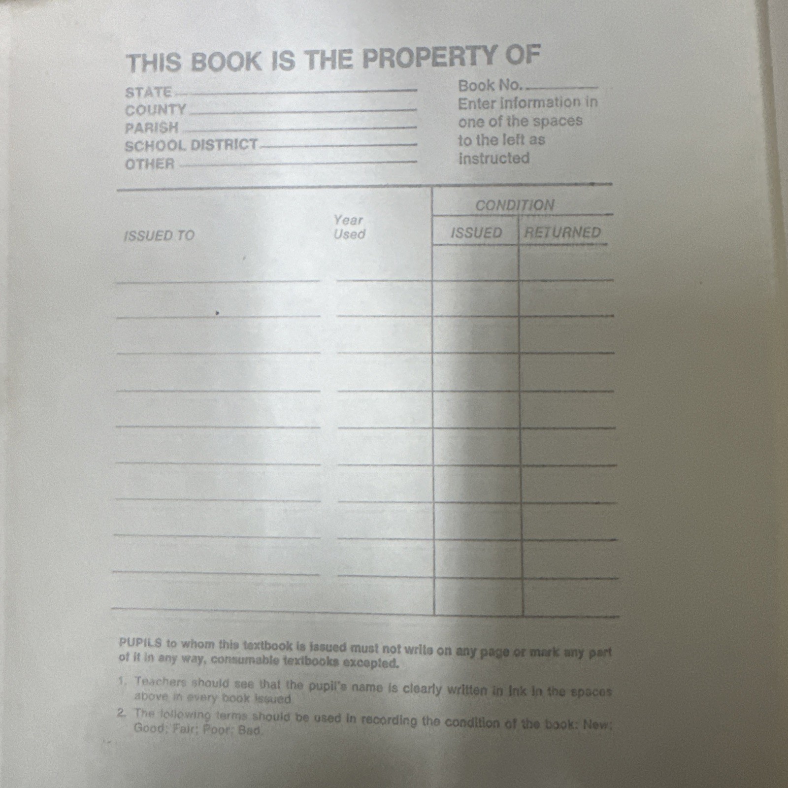 LAST CHANCE CLEARANCE/FREE SHIPPING 1969 “Advancing With Mathematics” Textbook