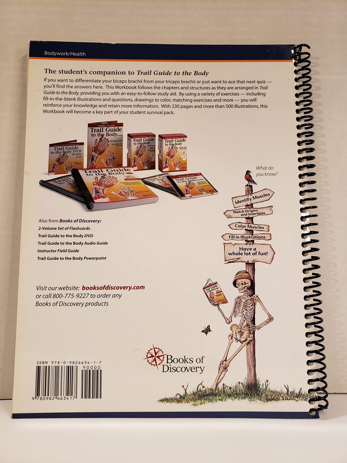 Trail Guide to the Body: Student Workbook