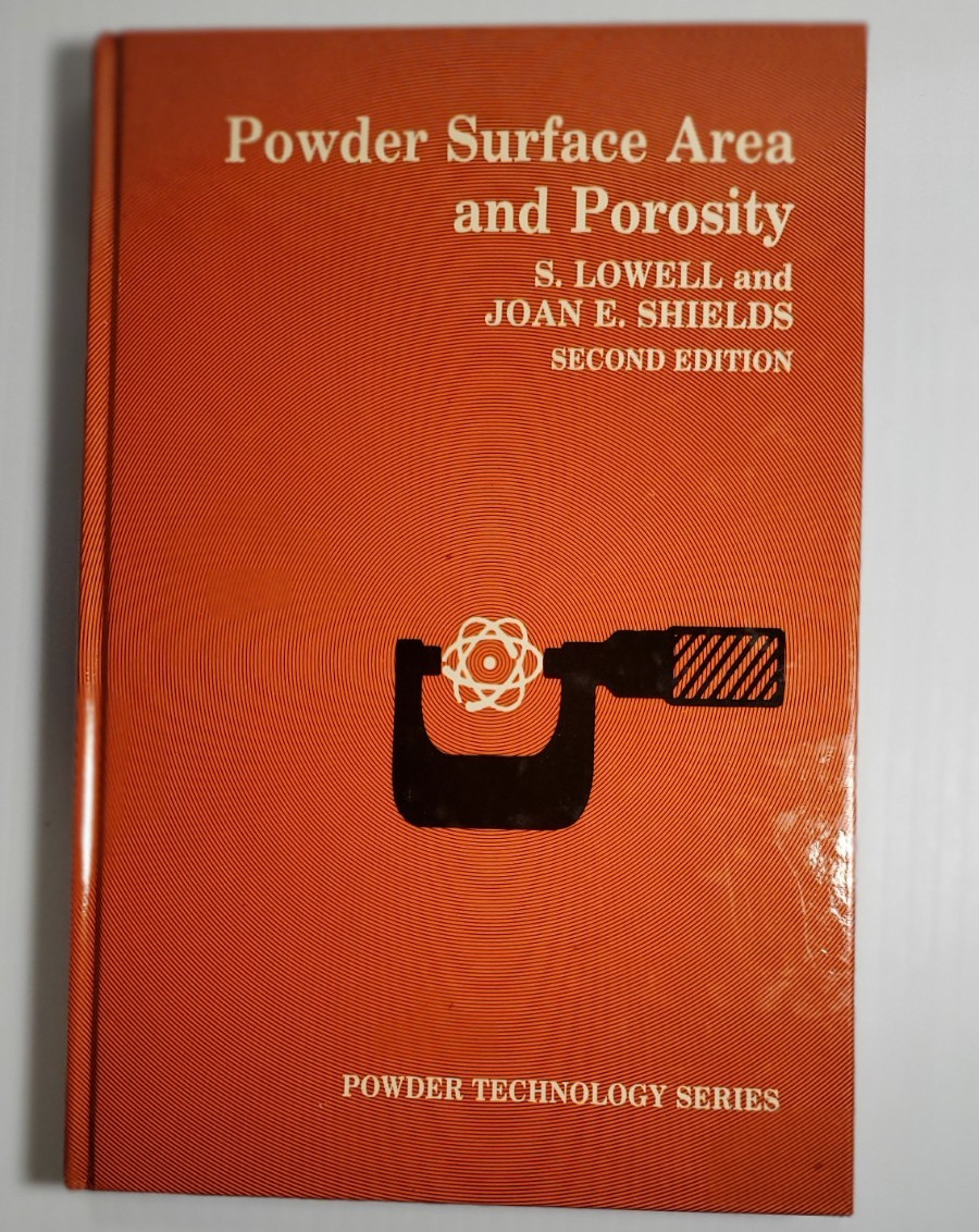 1979 Powder Surface Area and Porosity Hardcover Book Powder Technology Series