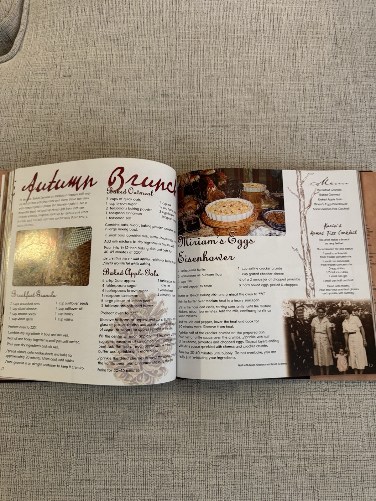 Signed Colorado Cravings Recipes & Romance Gail Riley Highland Haven Inn