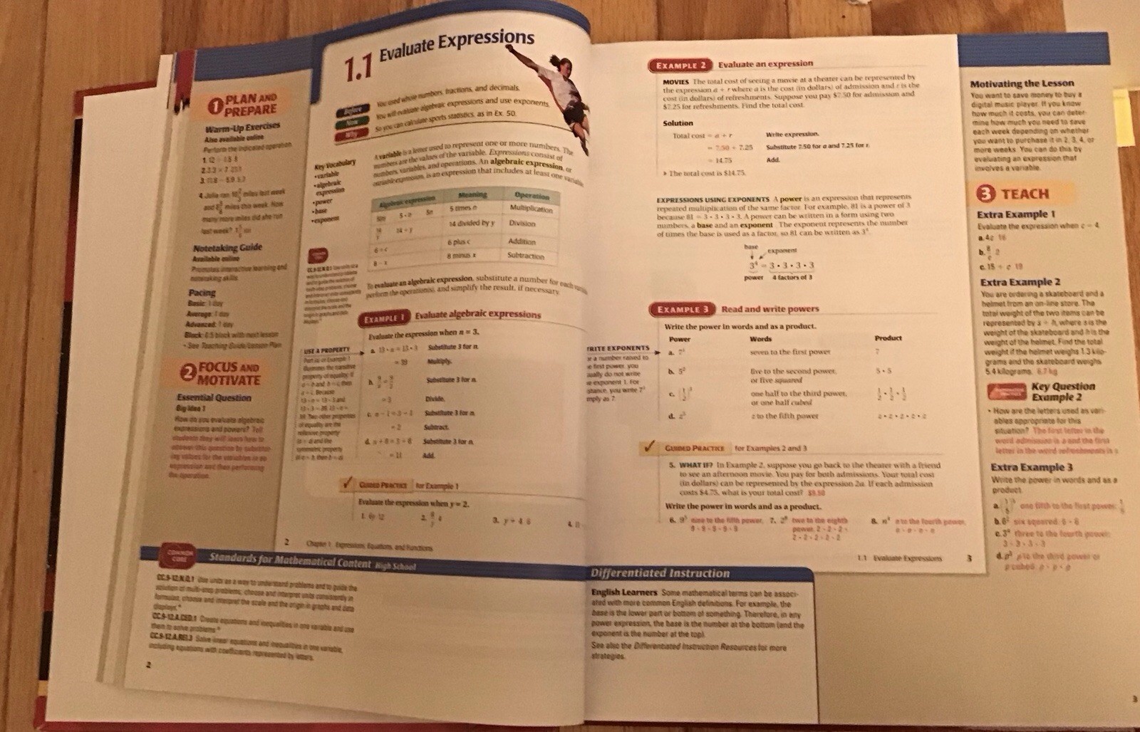 Holt McDougal Larson Algebra 1 Teacher Edition & Student Common Core Homeschool