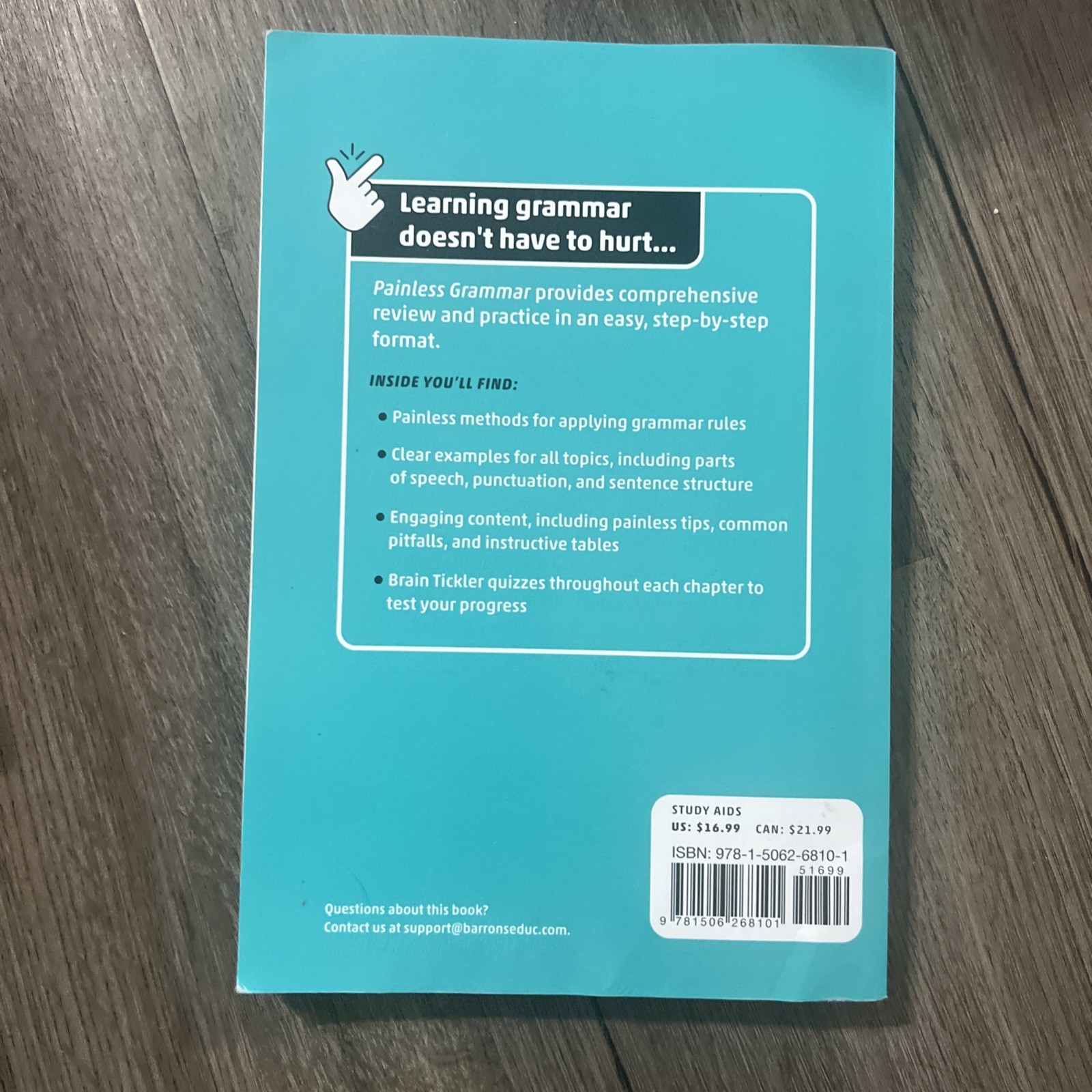 Barron’s Painless Ser.: Painless Grammar by Rebecca Elliott (2020, Trade…