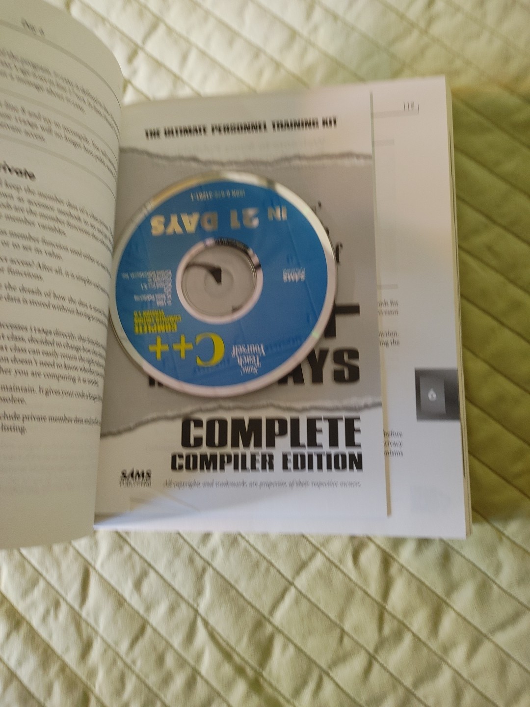 Sams’ Teach Yourself C++ in 21 Days: Complete Compiler Edition