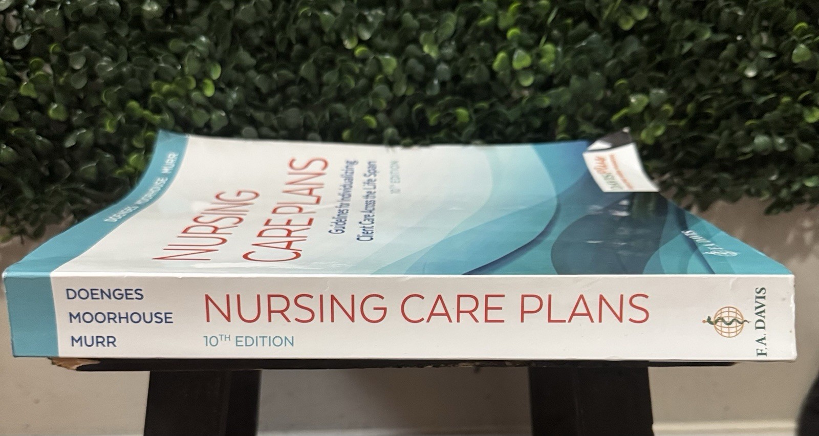 GUC F.A. DAVIS 10th Edition Nursing Care Plans PAPERBACK TEXTBOOK