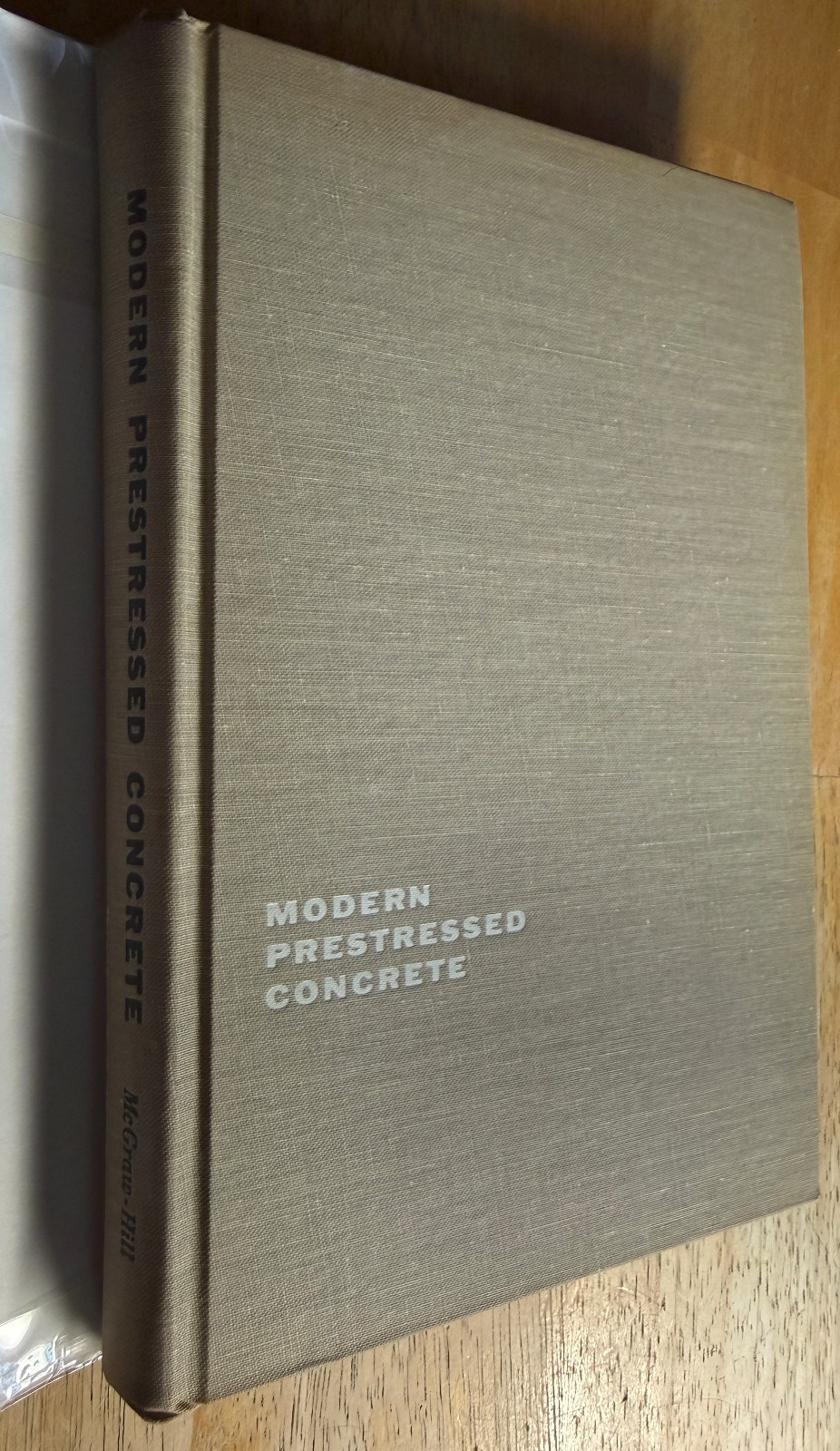 Modern Prestressed Concrete (1967) & Design of Prestressed Concrete (1976) 2 Bks