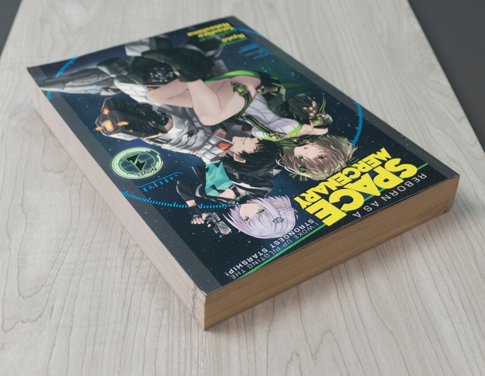 Reborn as a Space Mercenary Vol 1 English Light Novel Volume Ryuto / Seven Seas