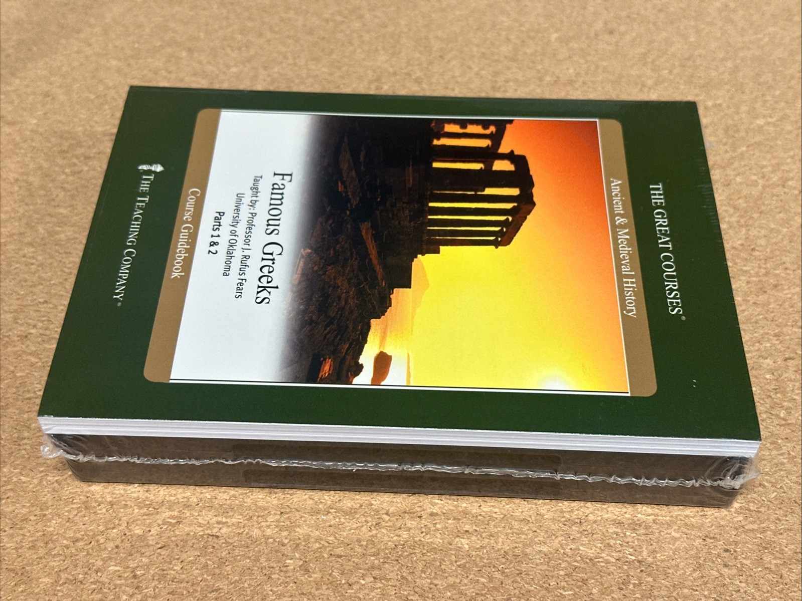 SEALED The Great Courses Famous Greeks Ancient Medieval History DVD Guidebook