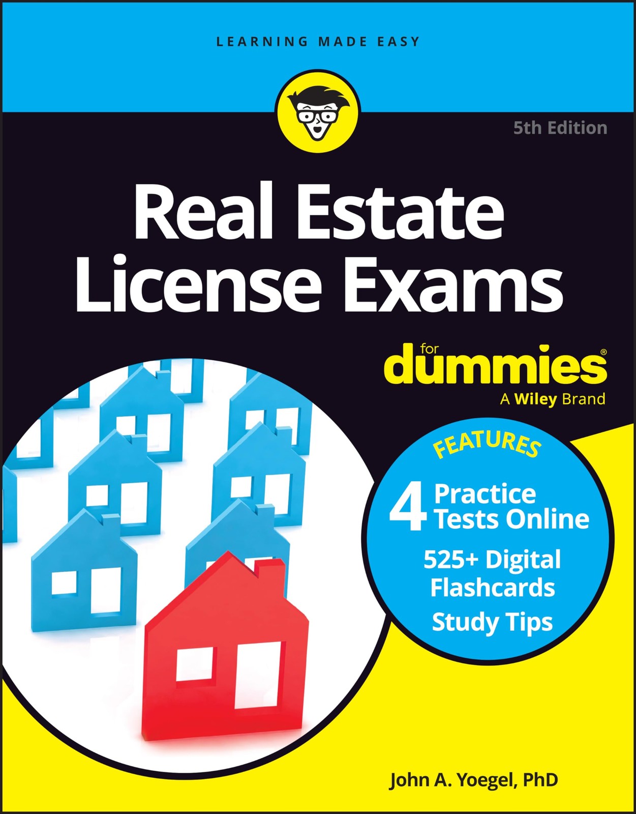 Real Estate License Exams For Dummies: Book + 4 Practice Exams + 525 Flashca…
