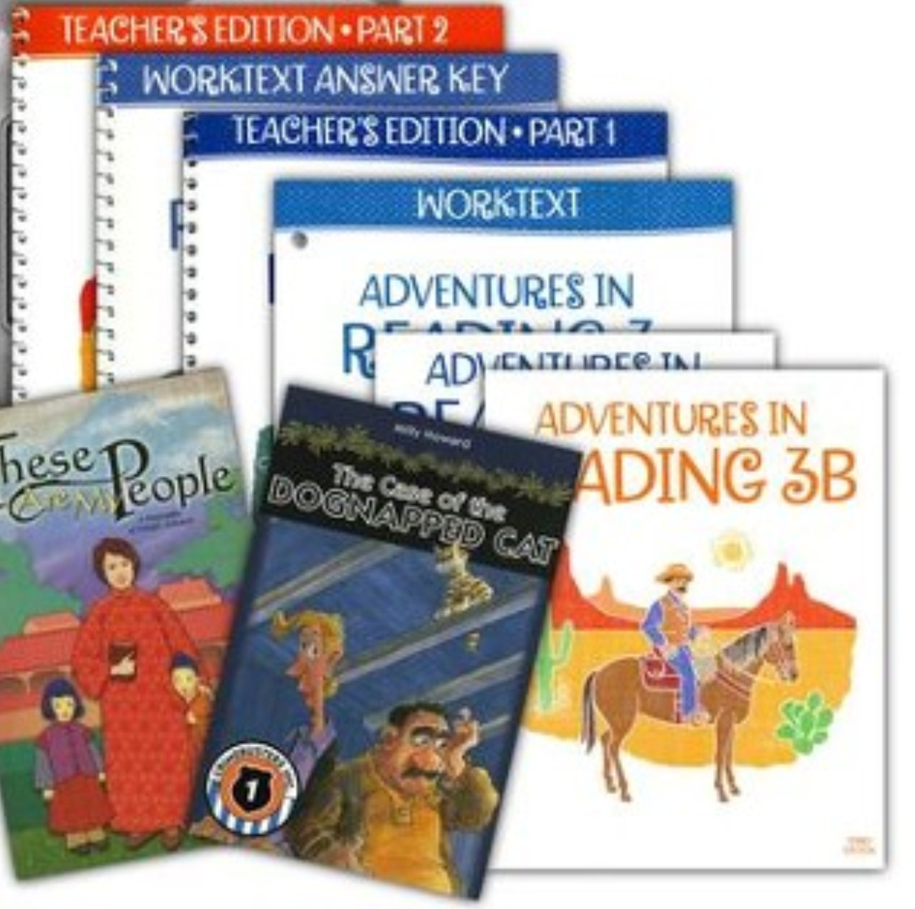 NEW BJU Press 3rd grade ADVENTURES IN READING 3 Complete Subject Kit 3rd ed